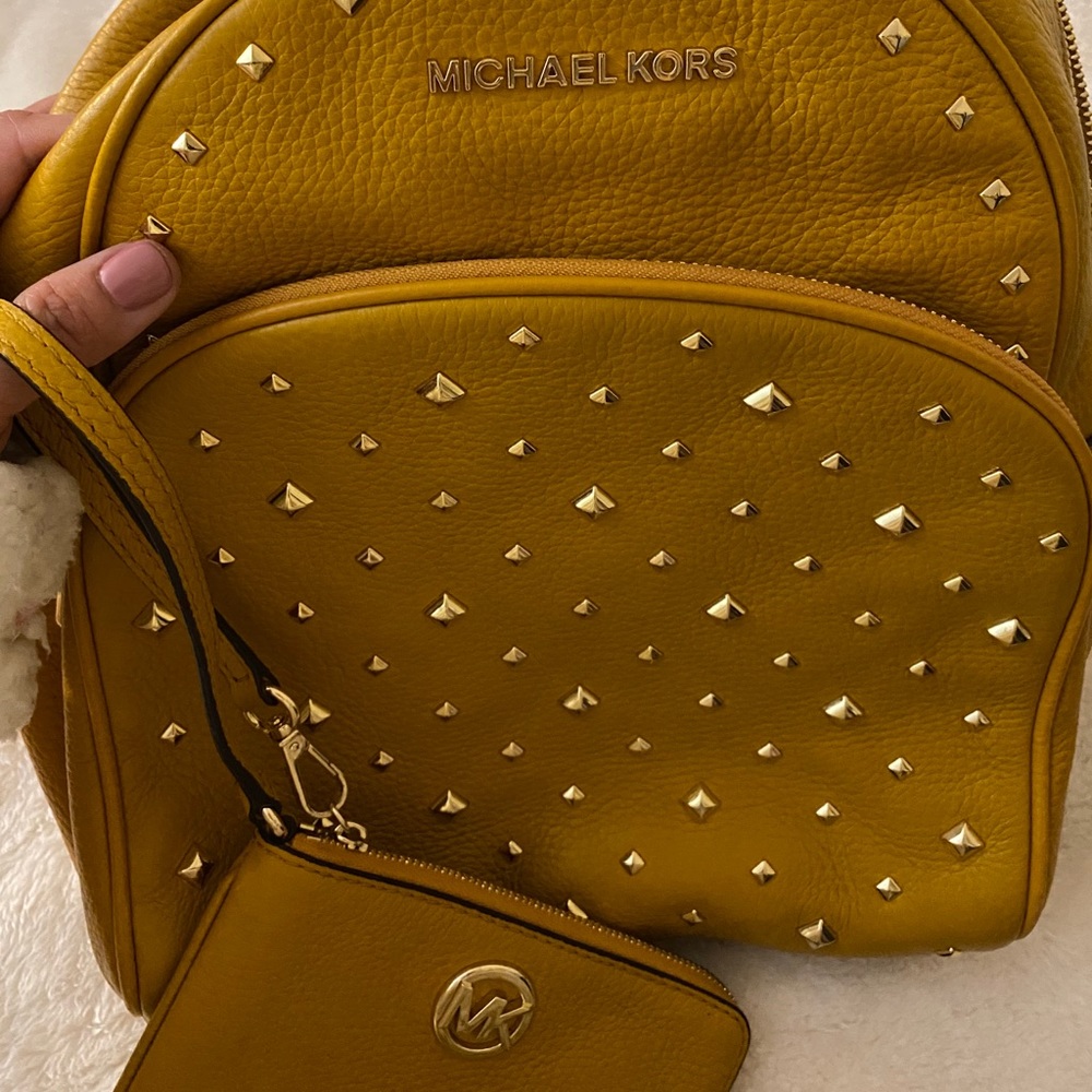 Mk backpack and wristlet